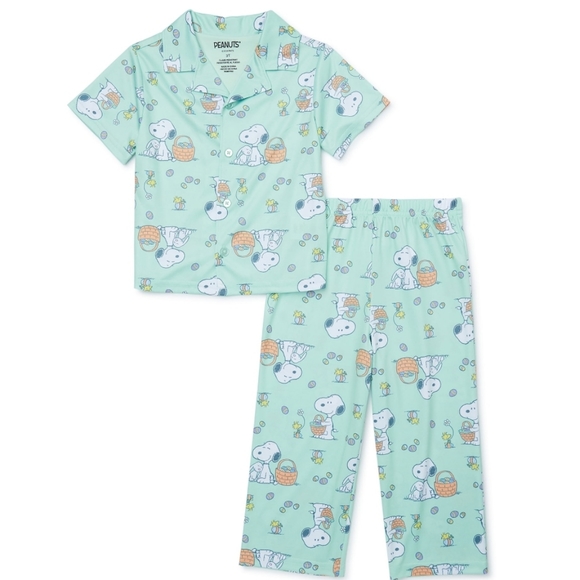 Peanuts Other - Peanuts Easter coat pajamas